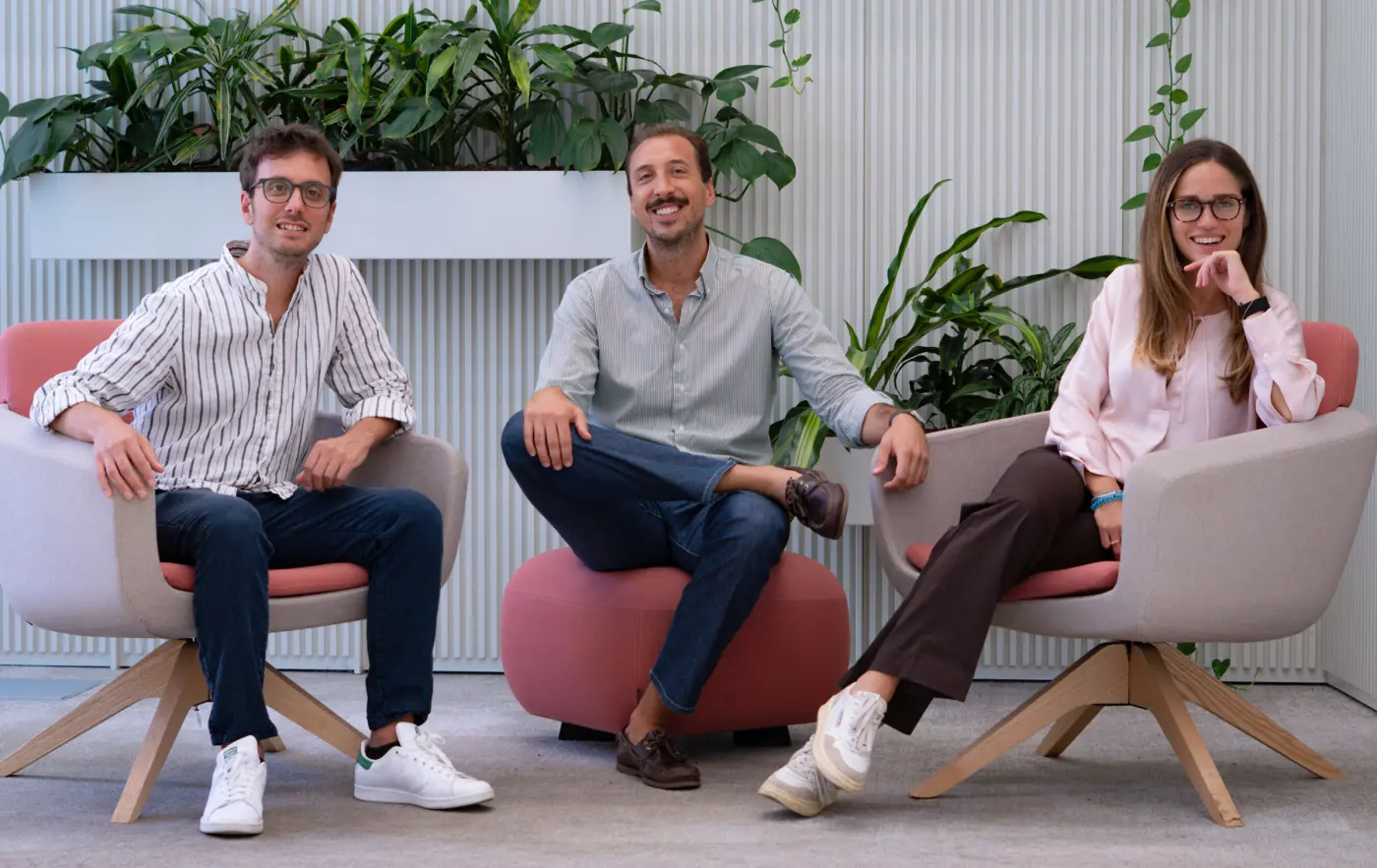 Il team fondatore di Iusful negli uffici di Milano Il team fondatore di Iusful negli uffici di Milano